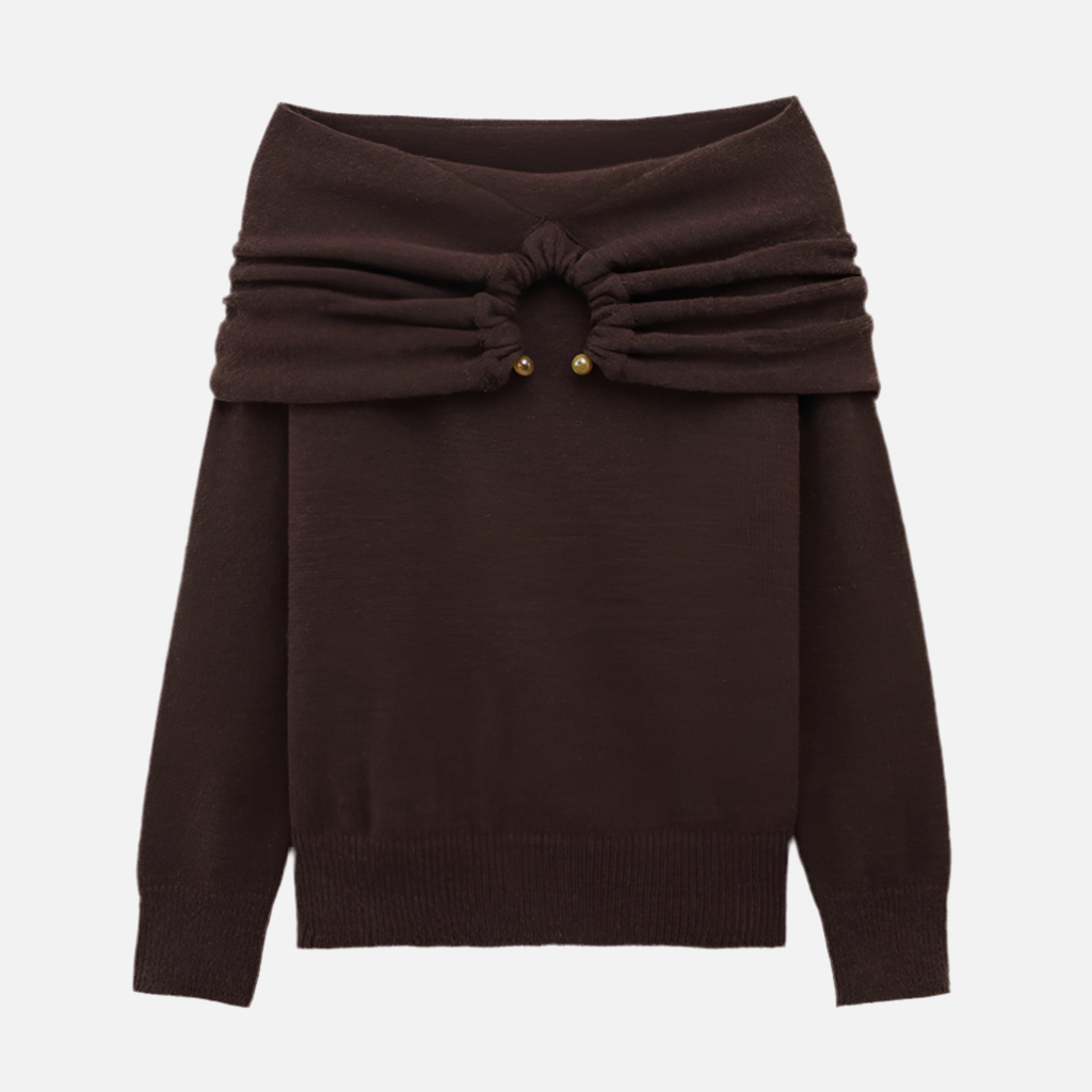 Blusa Ombro Reto Maelle - BIANC