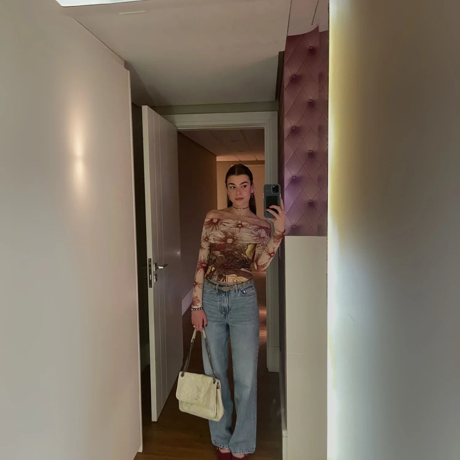 Blusa Ombro a Ombro Flora - BIANC