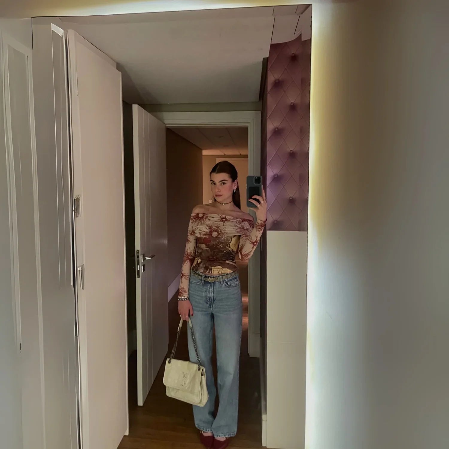 Blusa Ombro a Ombro Flora - BIANC