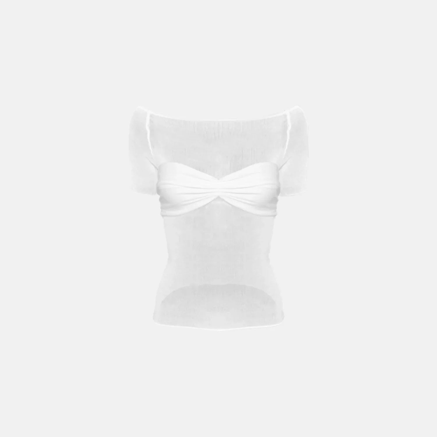 Blusa Franzida Curta - BIANC