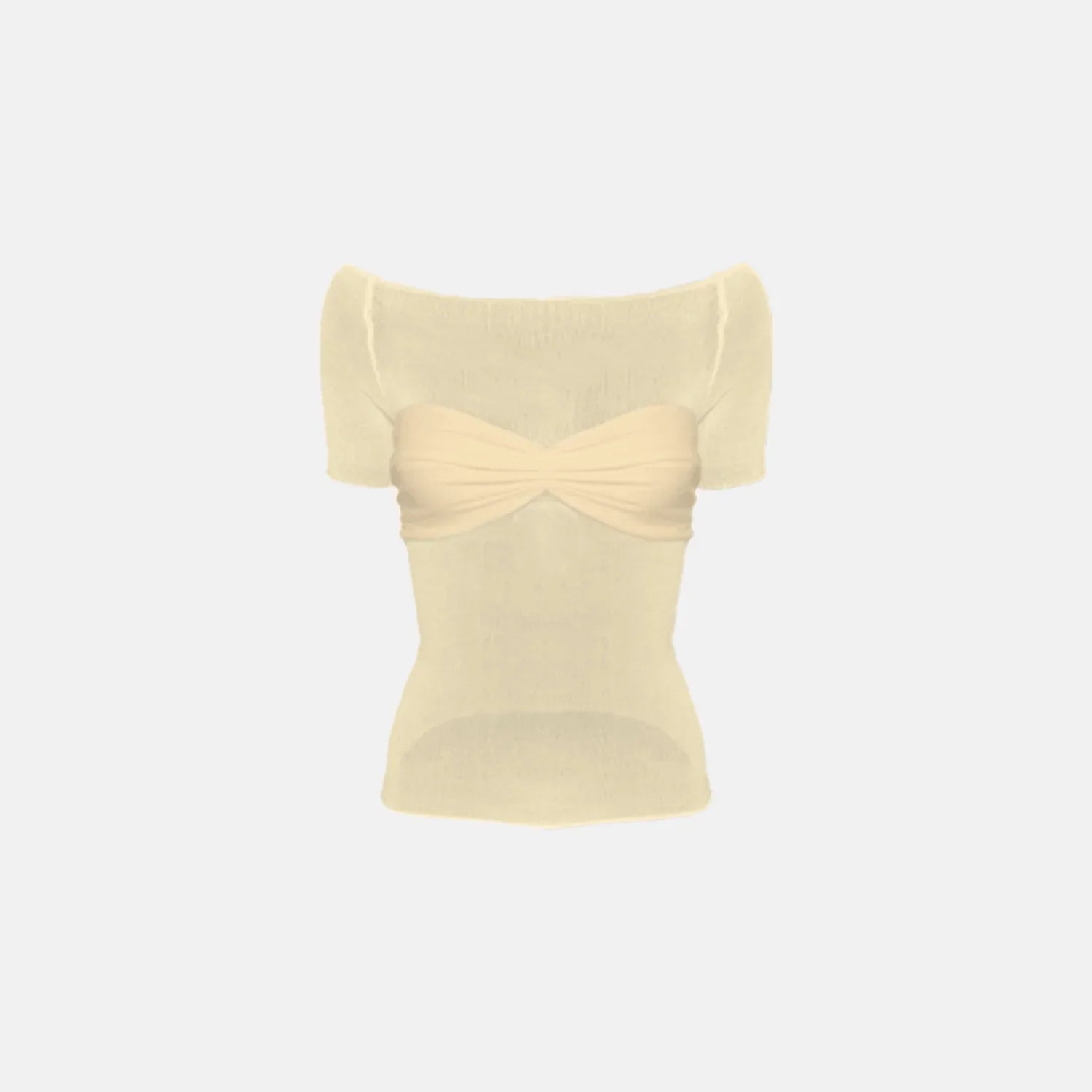 Blusa Franzida Curta - BIANC