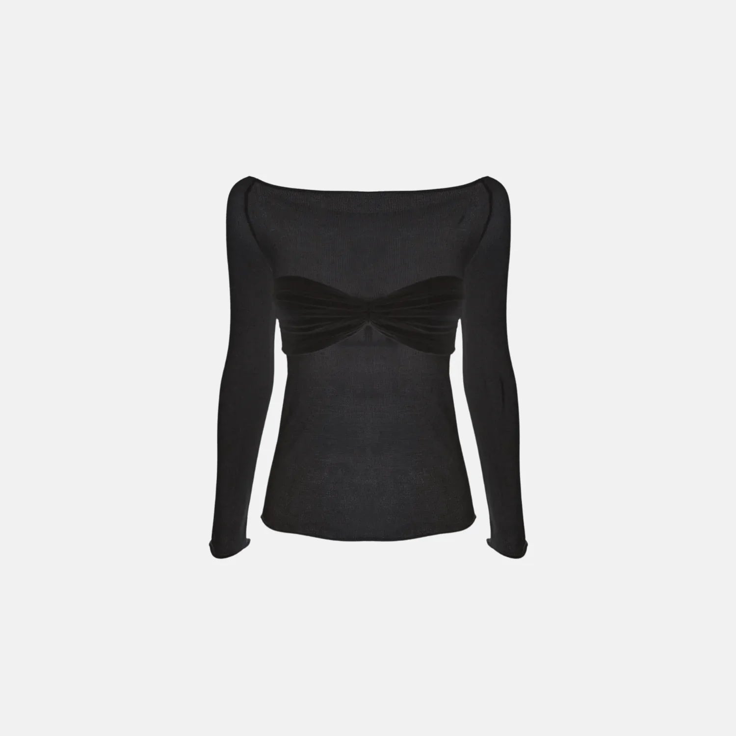 Blusa Franzida Longa - BIANC