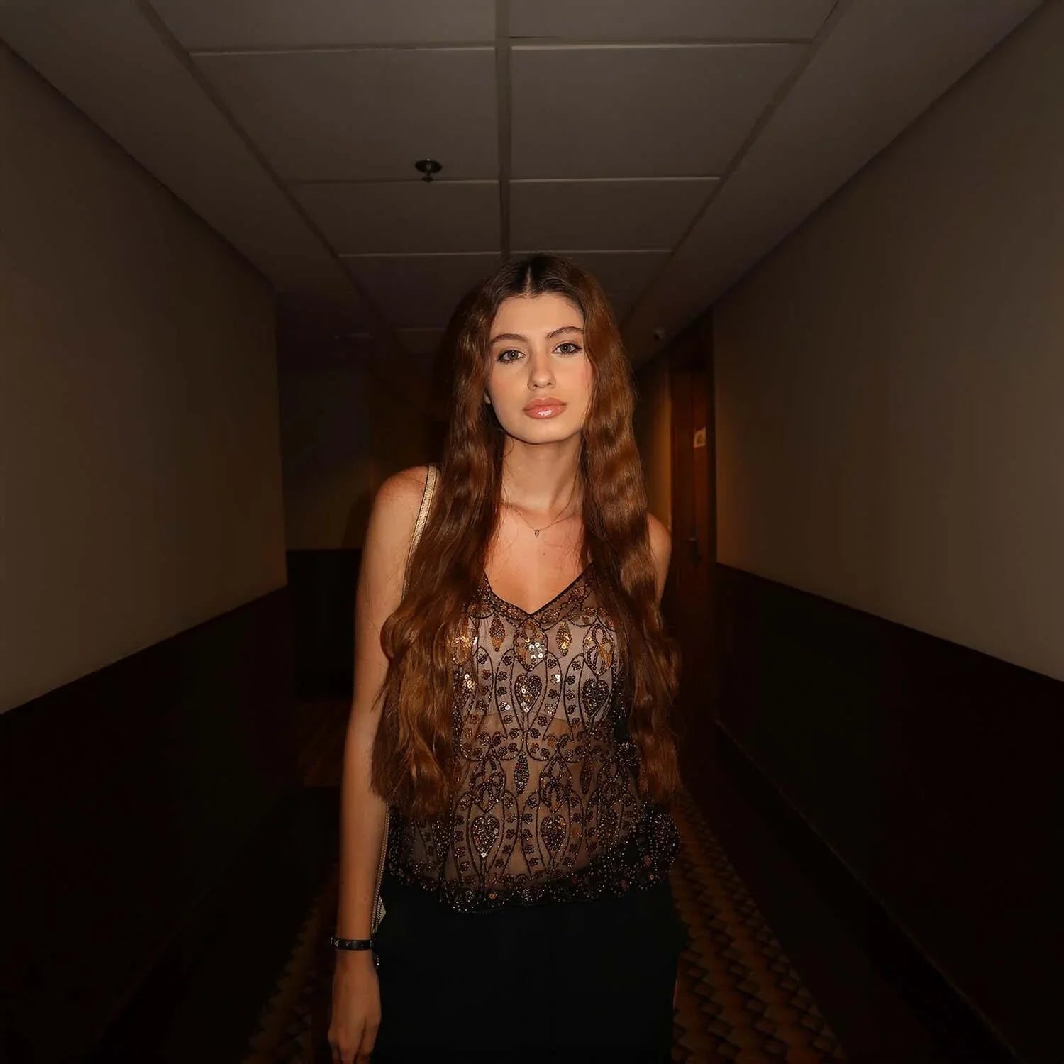 Blusa Brilho Alça Fina - BIANC