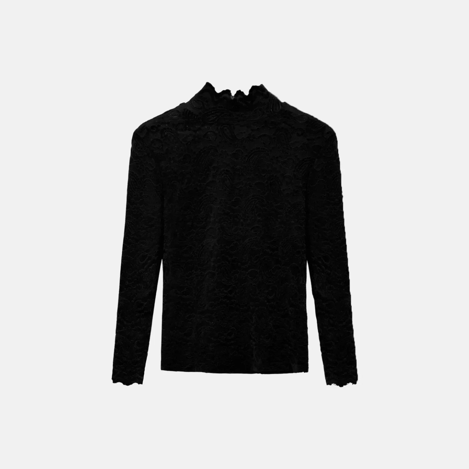 Blusa Renda Estampa Paisley - BIANC