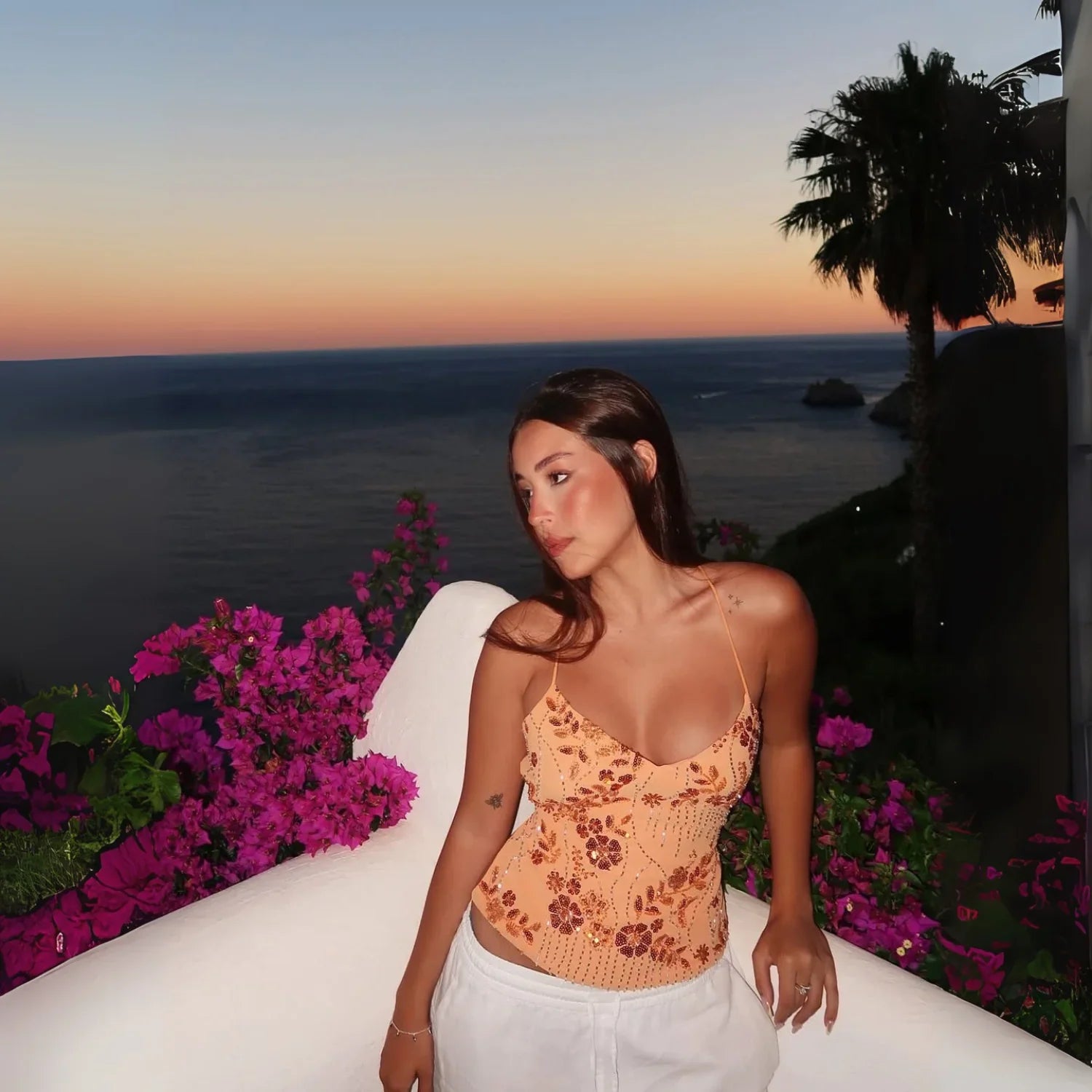 Blusa Jardins - BIANC