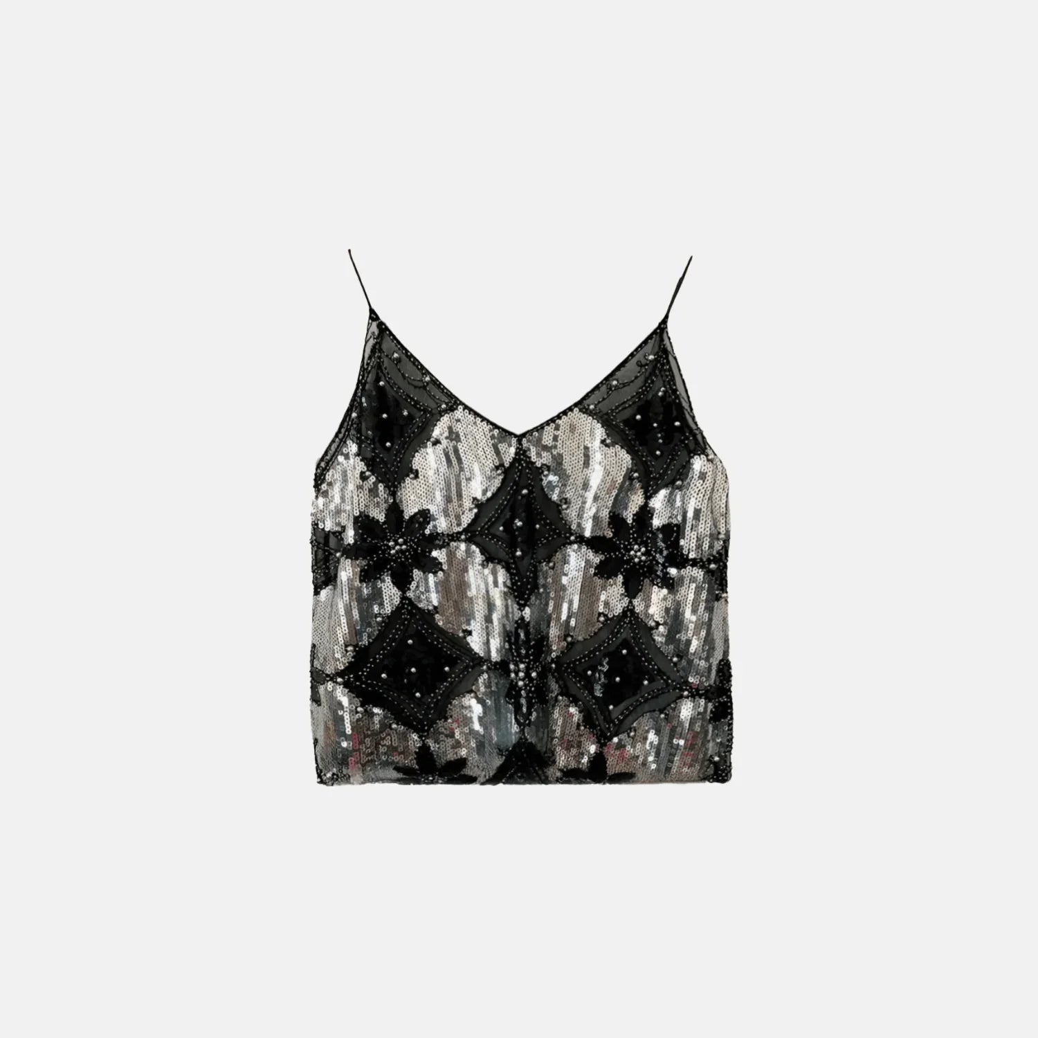 Top Bordado Decote V Deluxe - BIANC