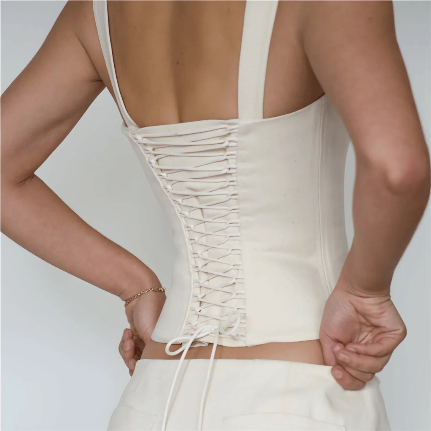 Corset Gaia - BIANC