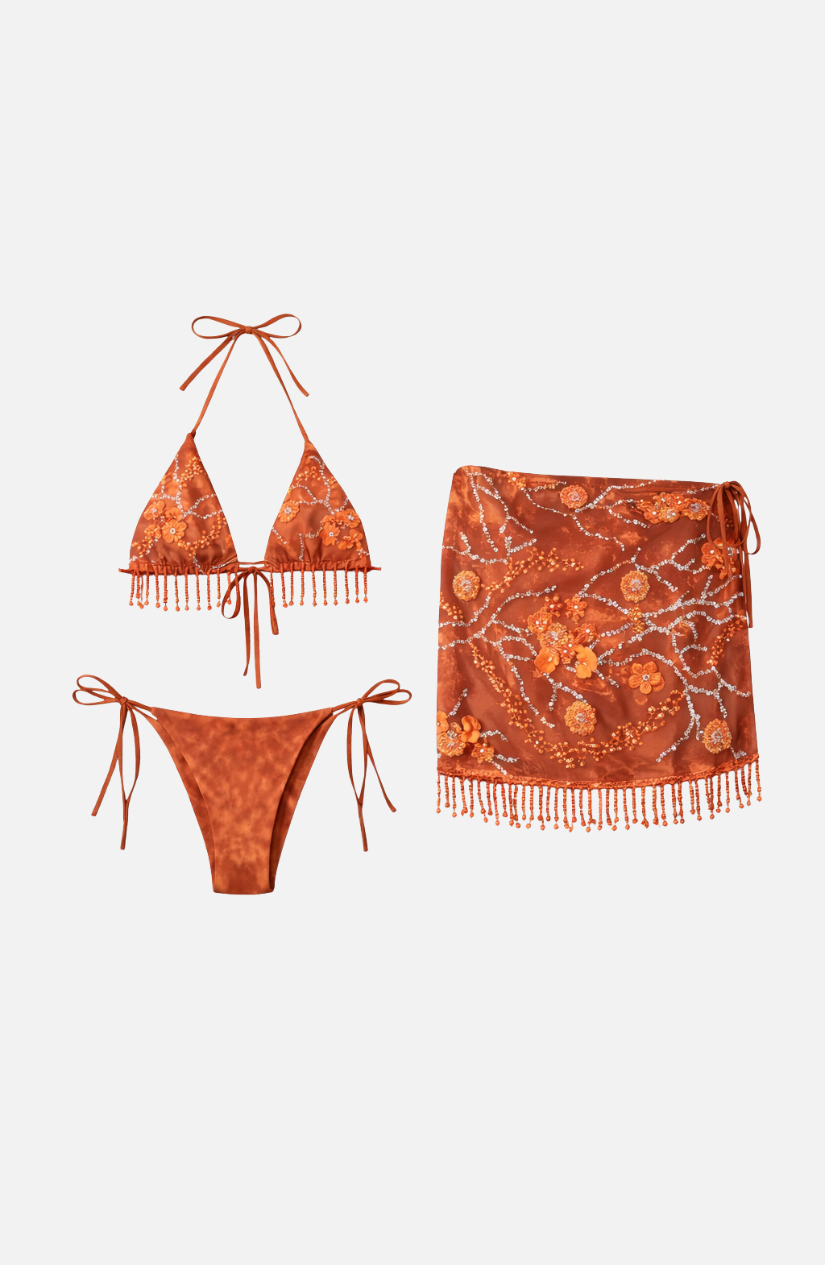 Conjunto Praia Tangerina