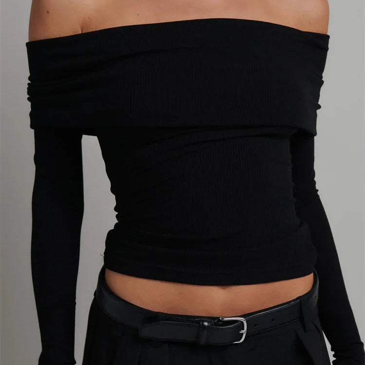 Blusa Ombro Reto Yara - BIANC