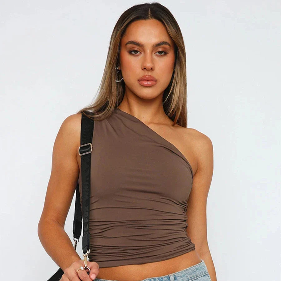 Blusa Recorte Amélie - BIANC