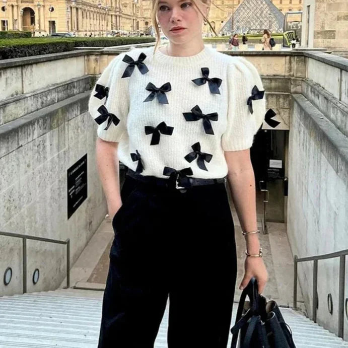 Blusa Laço Camille - BIANC