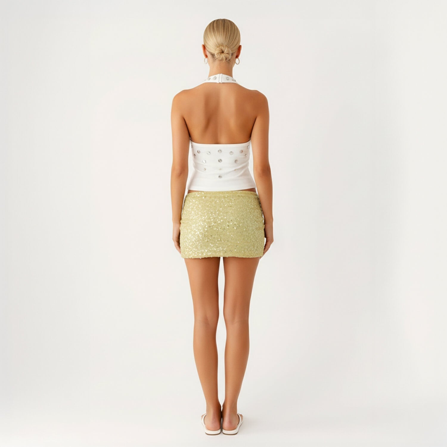 Saia Glamour - BIANC