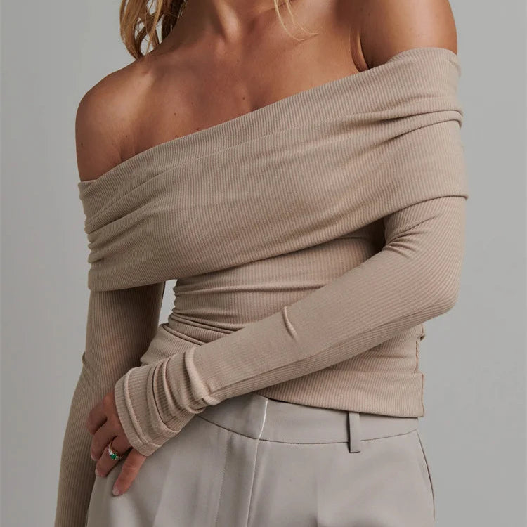 Blusa Ombro Reto Yara - BIANC