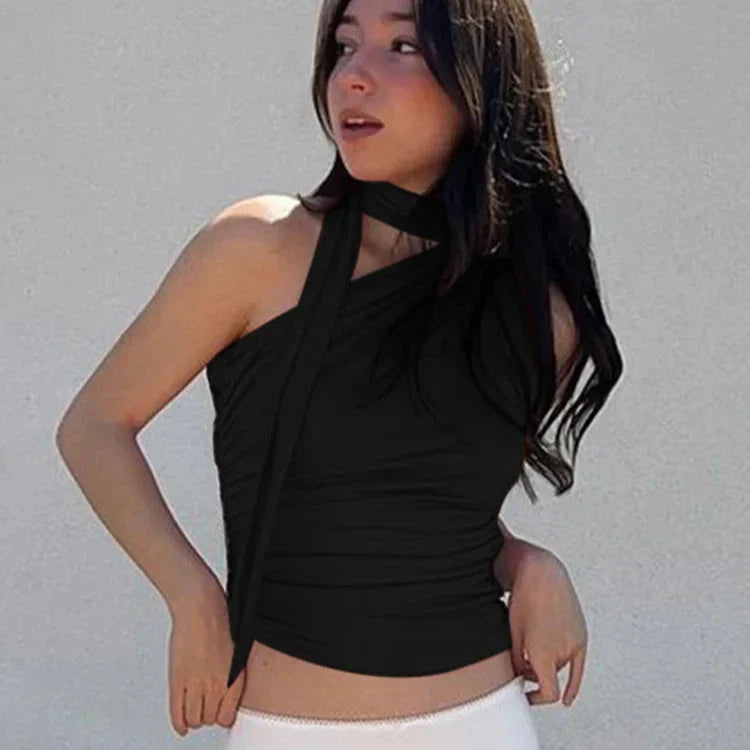 Blusa Drapeada Ísis - BIANC