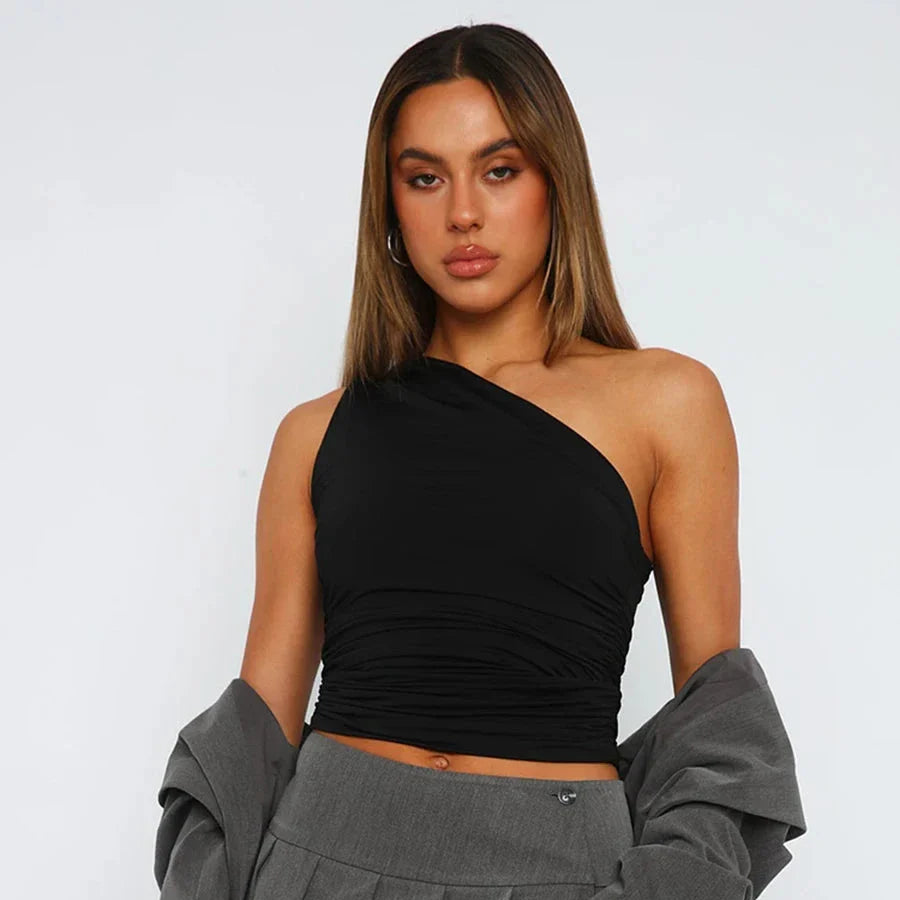 Blusa Recorte Amélie - BIANC