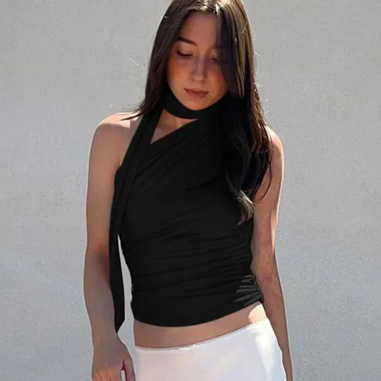 Blusa Drapeada Ísis - BIANC