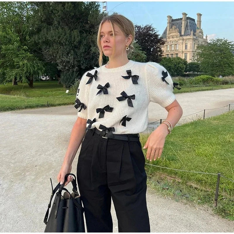 Blusa Laço Camille - BIANC