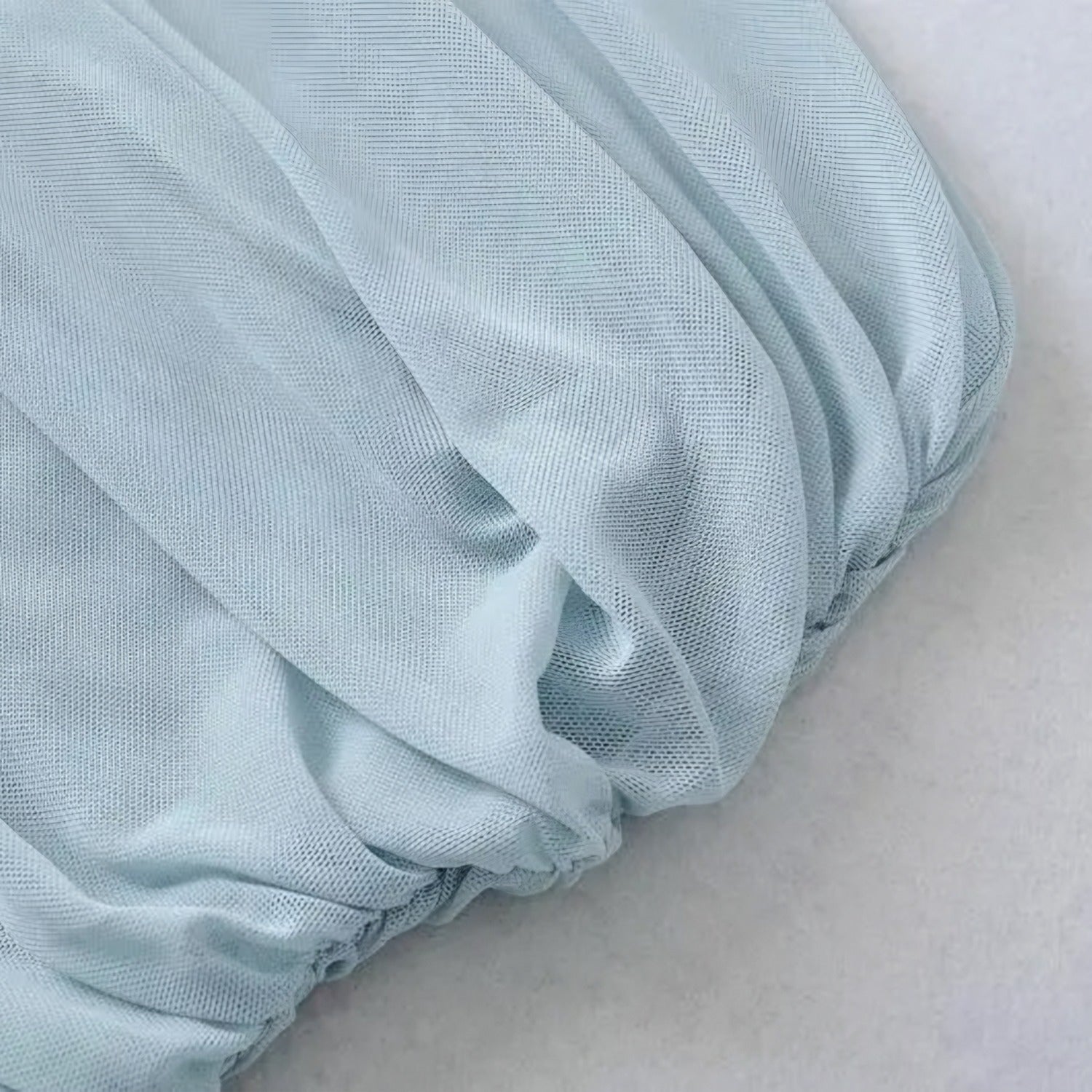 Top Tule Drapeado Liora - BIANC