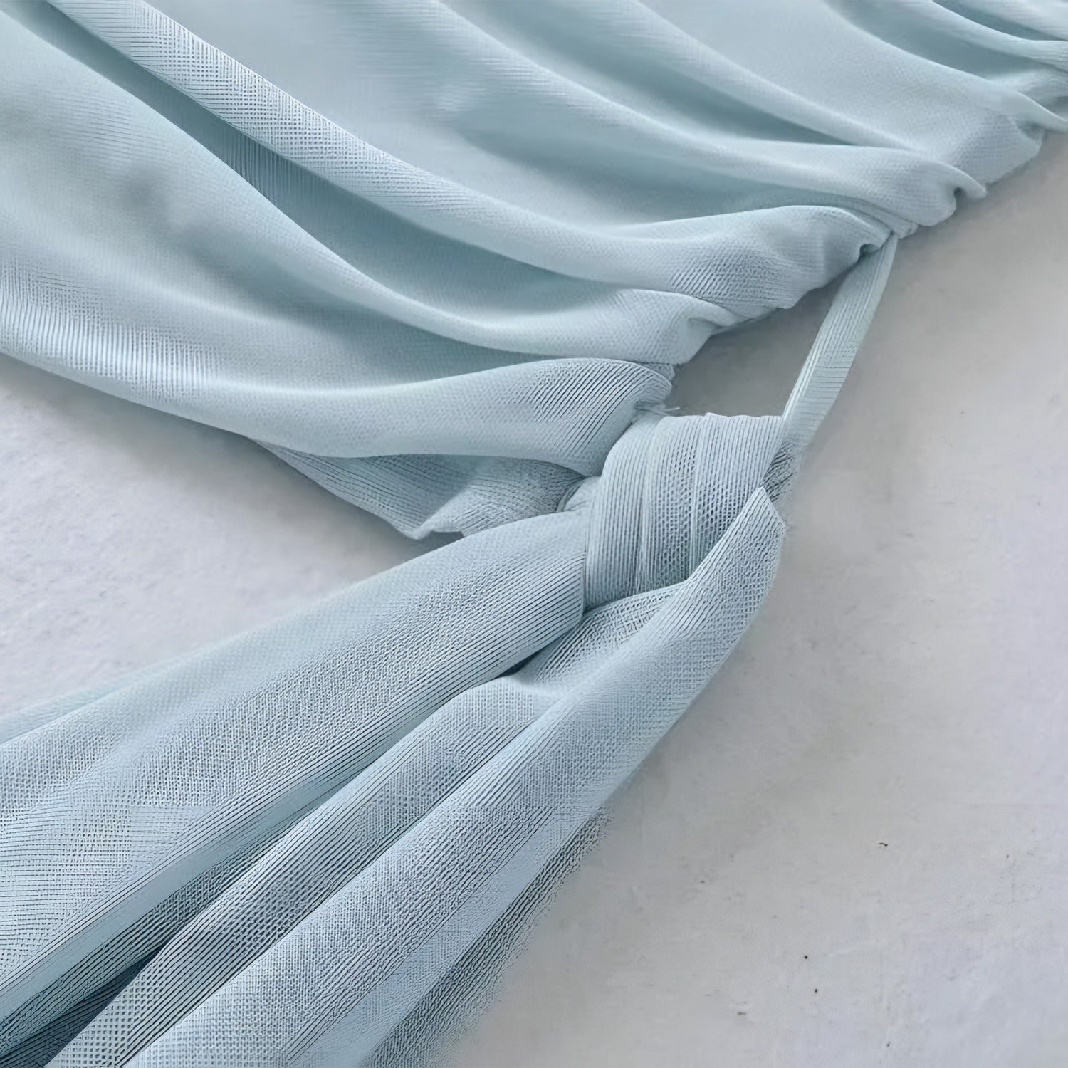 Top Tule Drapeado Liora - BIANC