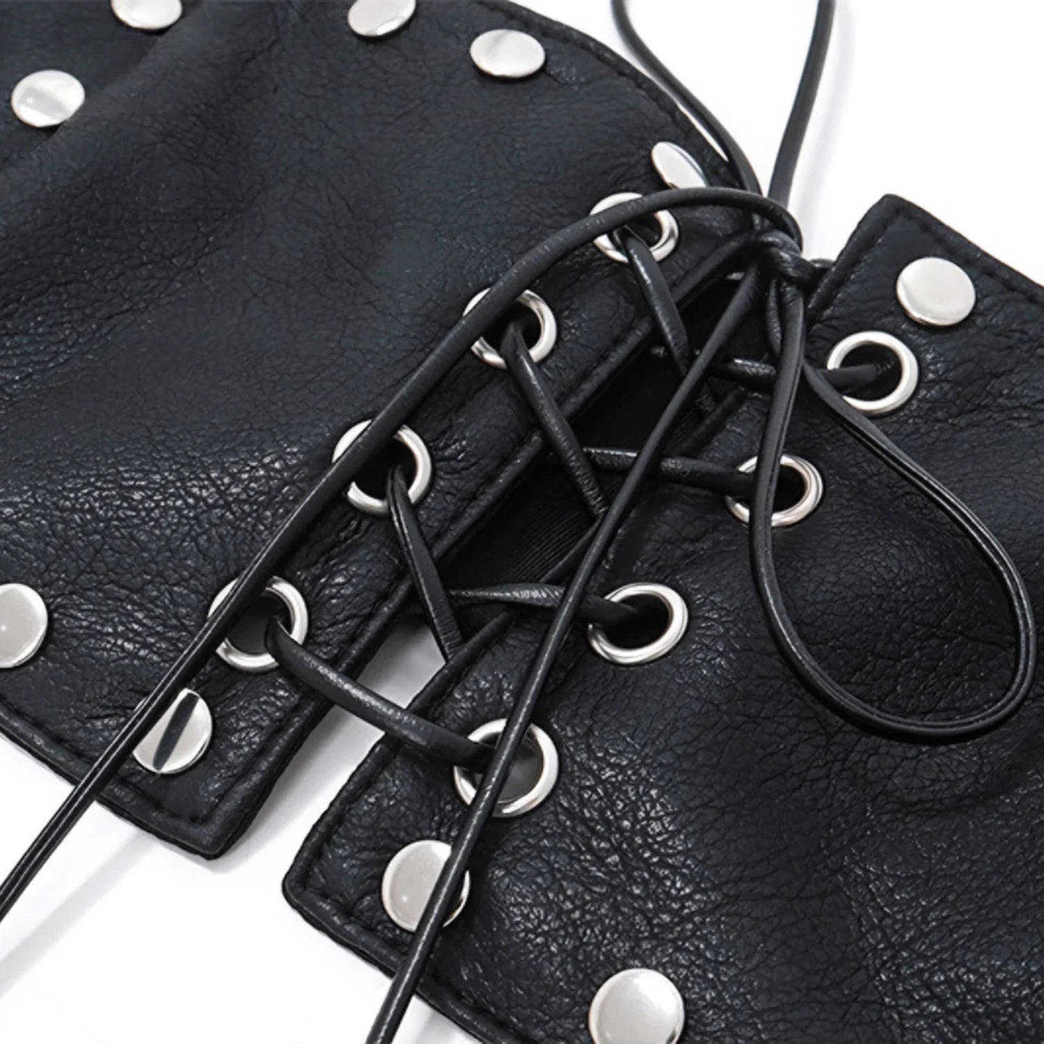 Top Couro Marlowe - BIANC