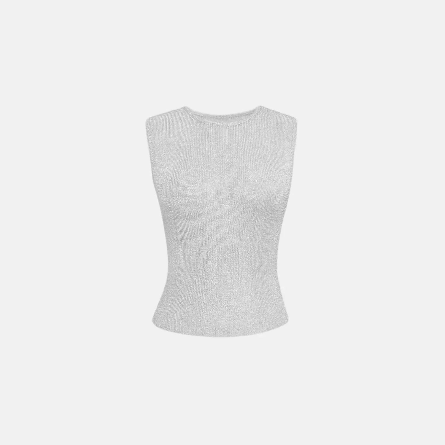 Top Metálico Glitt - BIANC