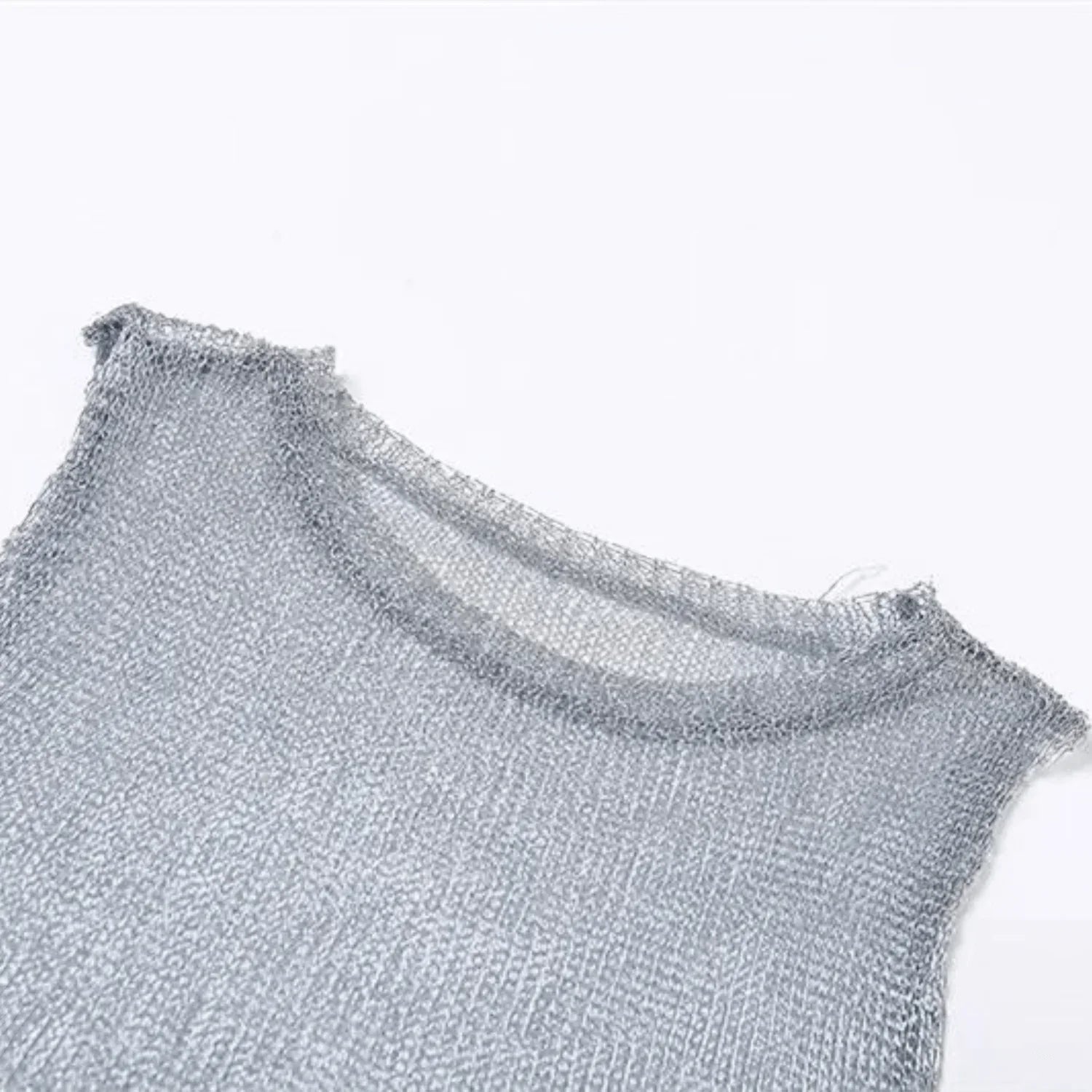 Top Metálico Glitt - BIANC