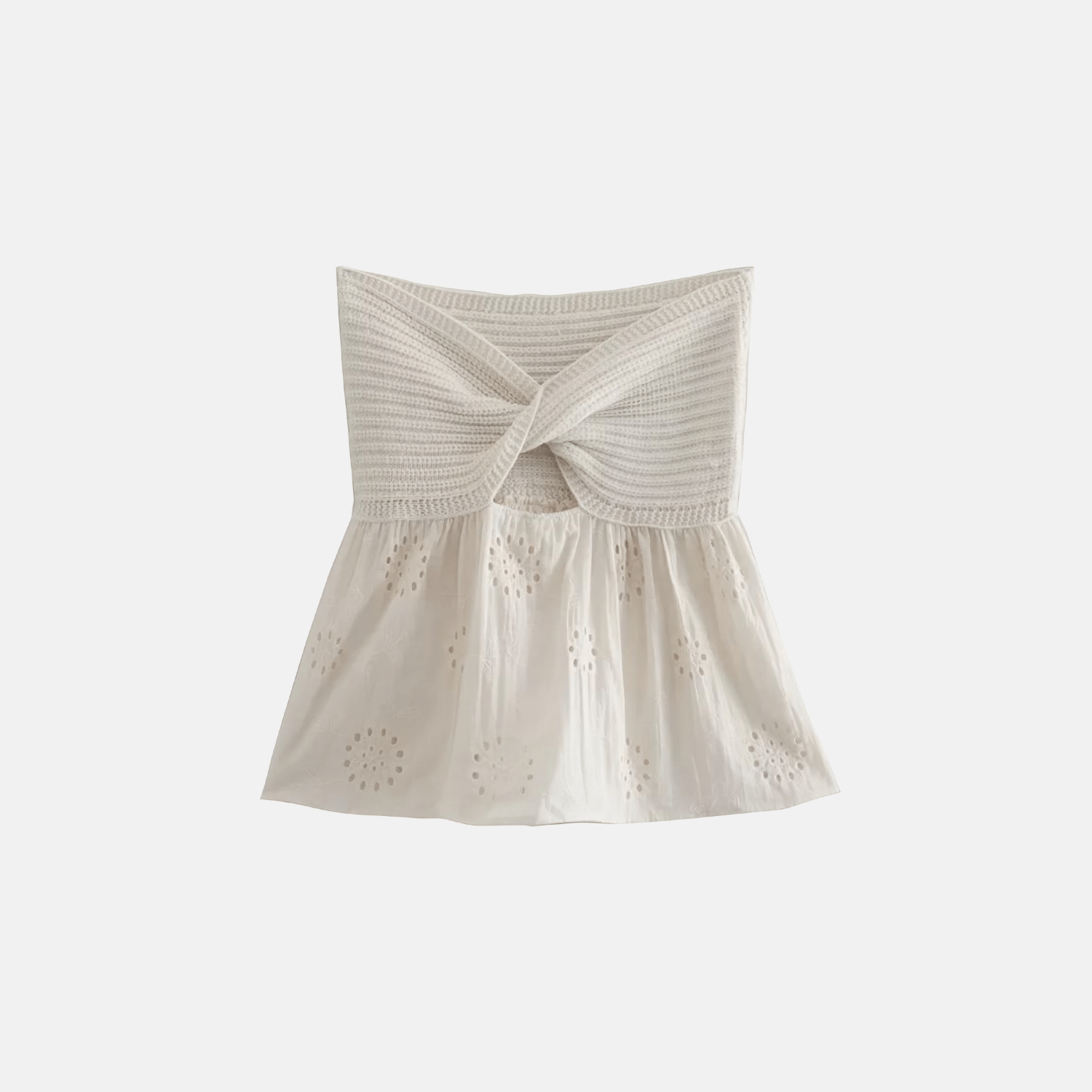 Top Tricô Sophia - BIANC