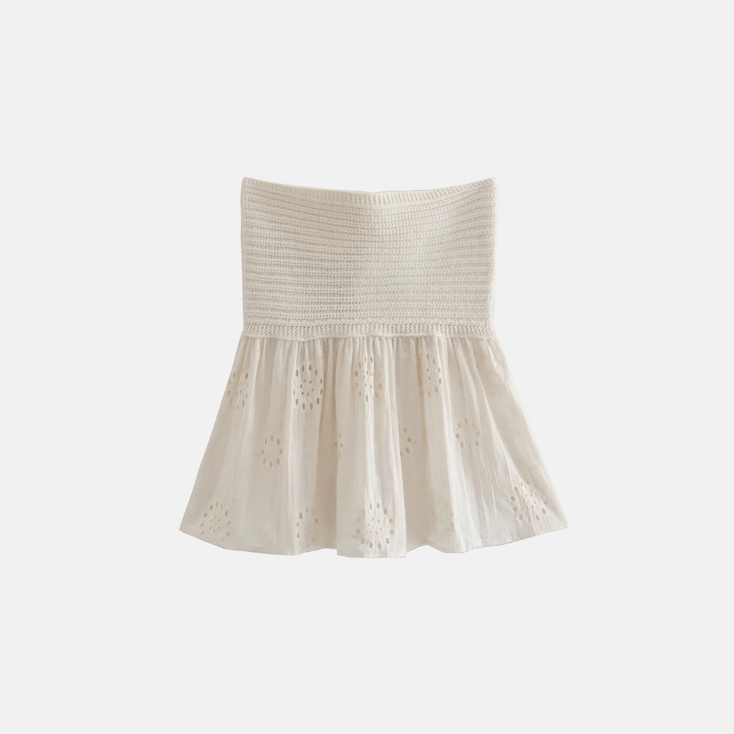 Top Tricô Sophia - BIANC