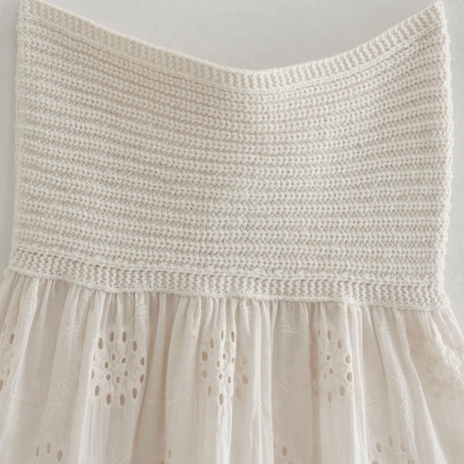 Top Tricô Sophia - BIANC