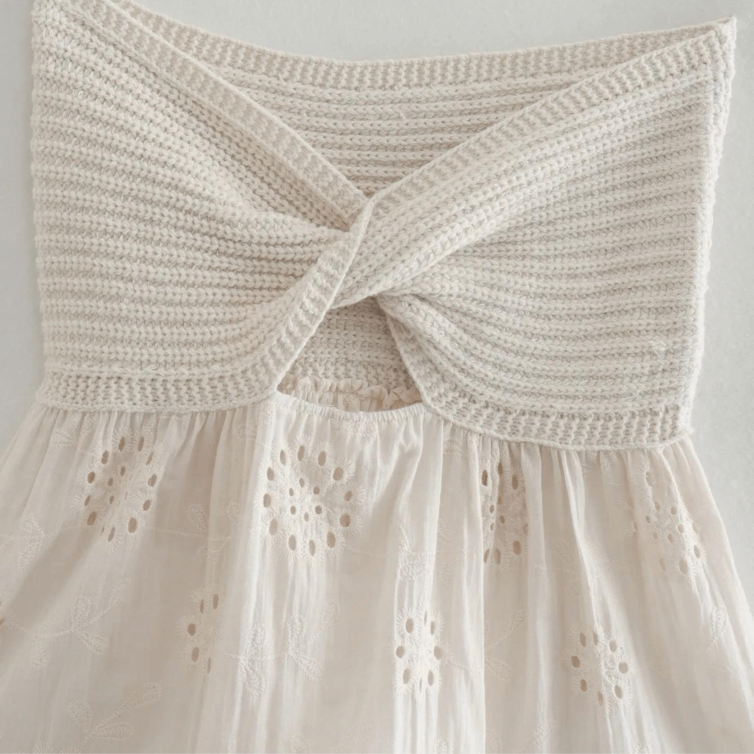 Top Tricô Sophia - BIANC