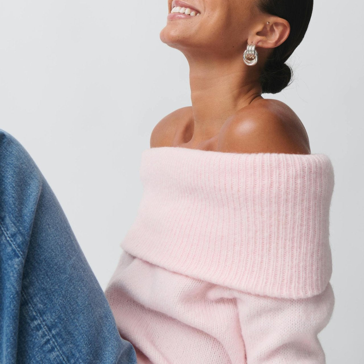 Blusa Ombro Reto Alana - BIANC