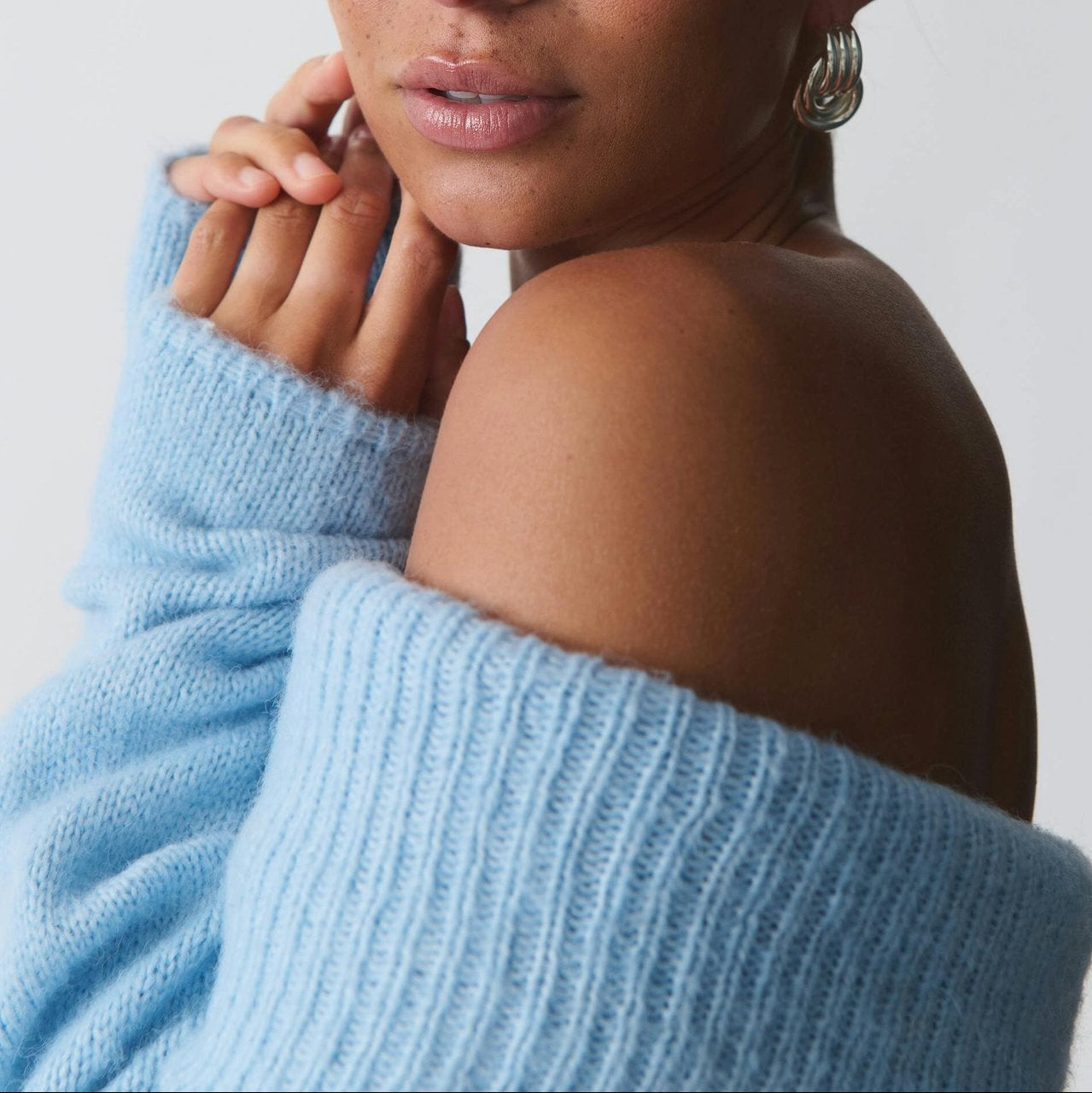 Blusa Ombro Reto Alana - BIANC