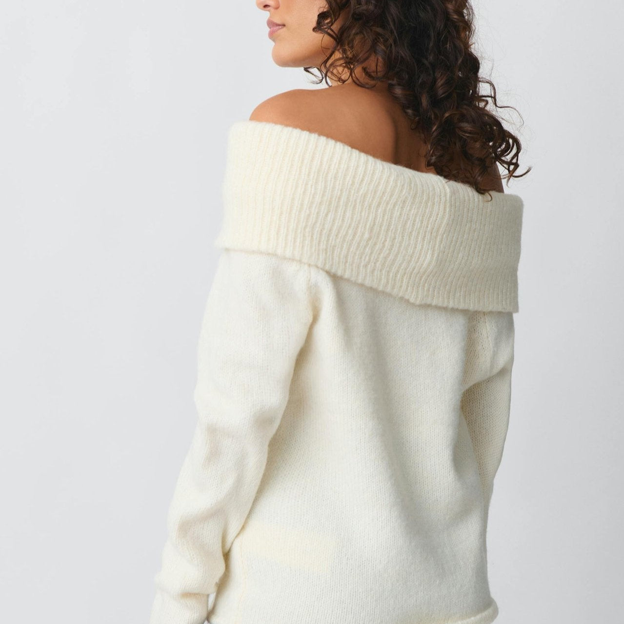 Blusa Ombro Reto Alana - BIANC