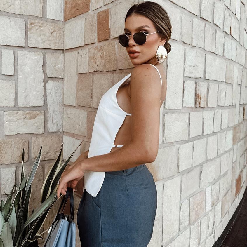 Blusa Costas Lia - BIANC