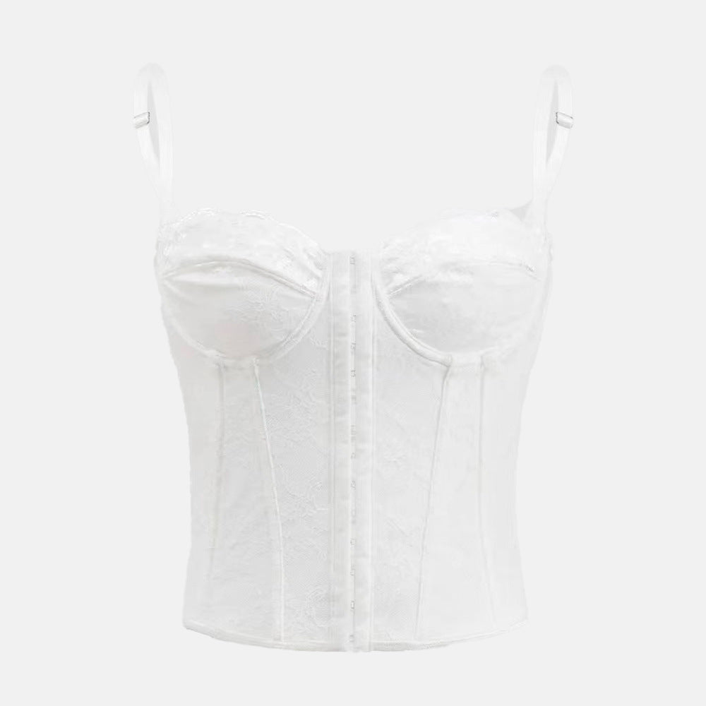 Corset Renda Elisa - BIANC