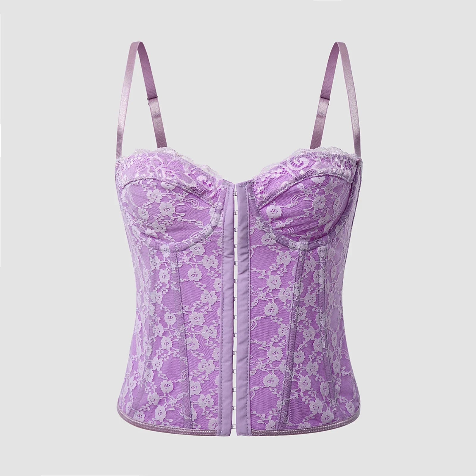 Corset Renda Elisa - BIANC